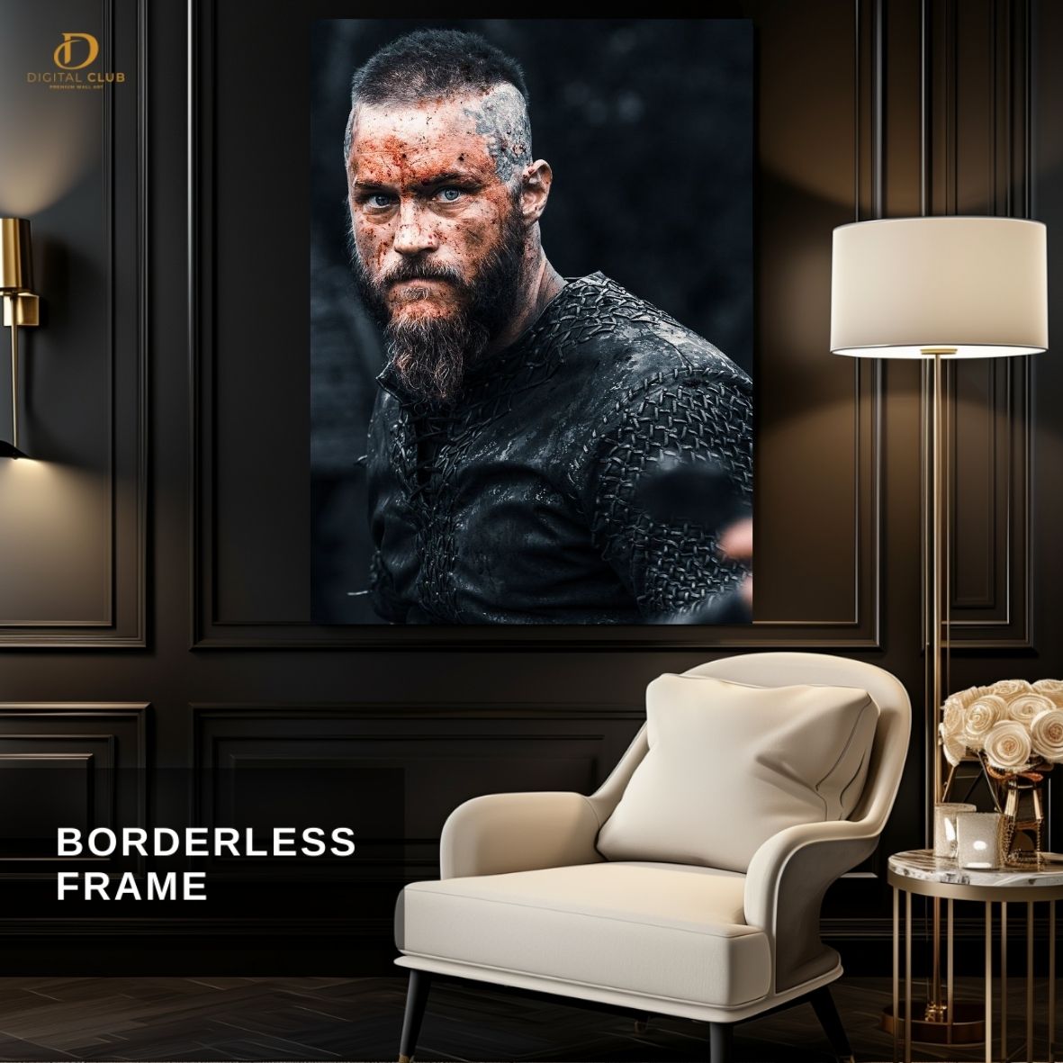 Ragnar Vikings 6 - Movie - Premium Wall Art
