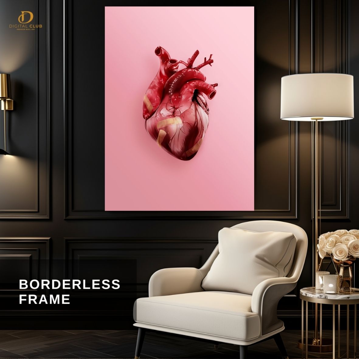 Doctor Heart Artwork 11 -Office- Premium Wall Art
