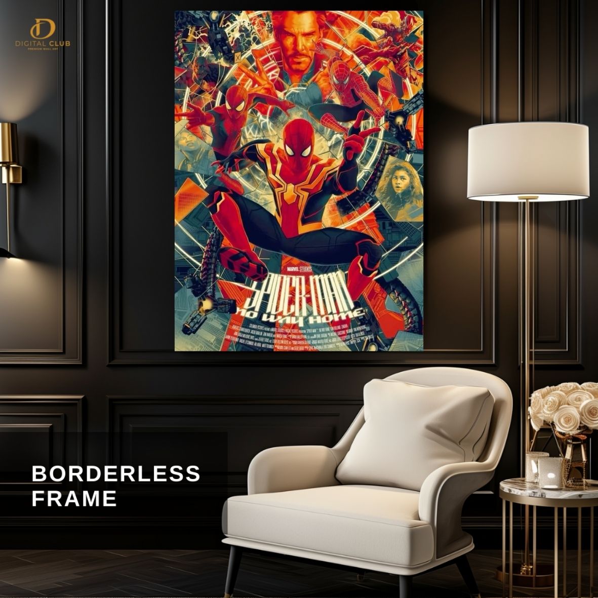 Spiderman (No Way Home) 2 - Movie- Premium Wall Art