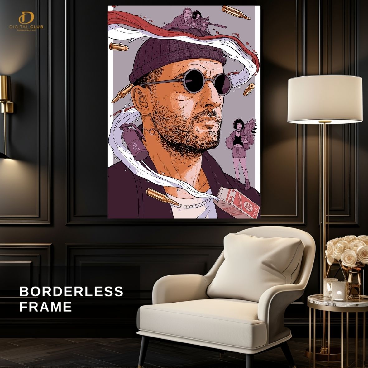 Fight Club -Movie Art - Premium Wall Art