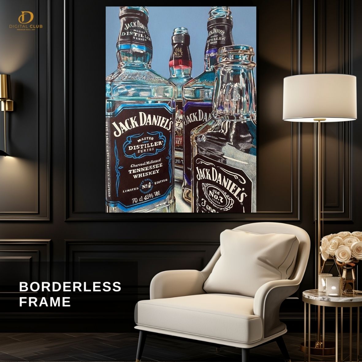 Jack Daniel's- Aesthetic- Premium Wall Art