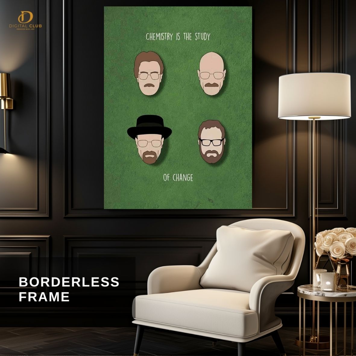 Breaking Bad Chemistry -Series- Premium Wall Art - Art Digital Club