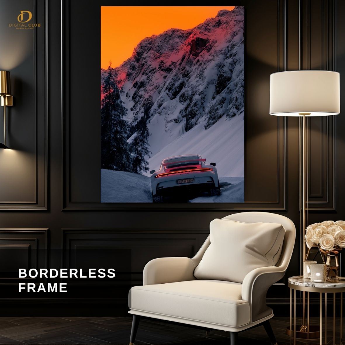 Porsche 883h -Cars- Premium Wall Art