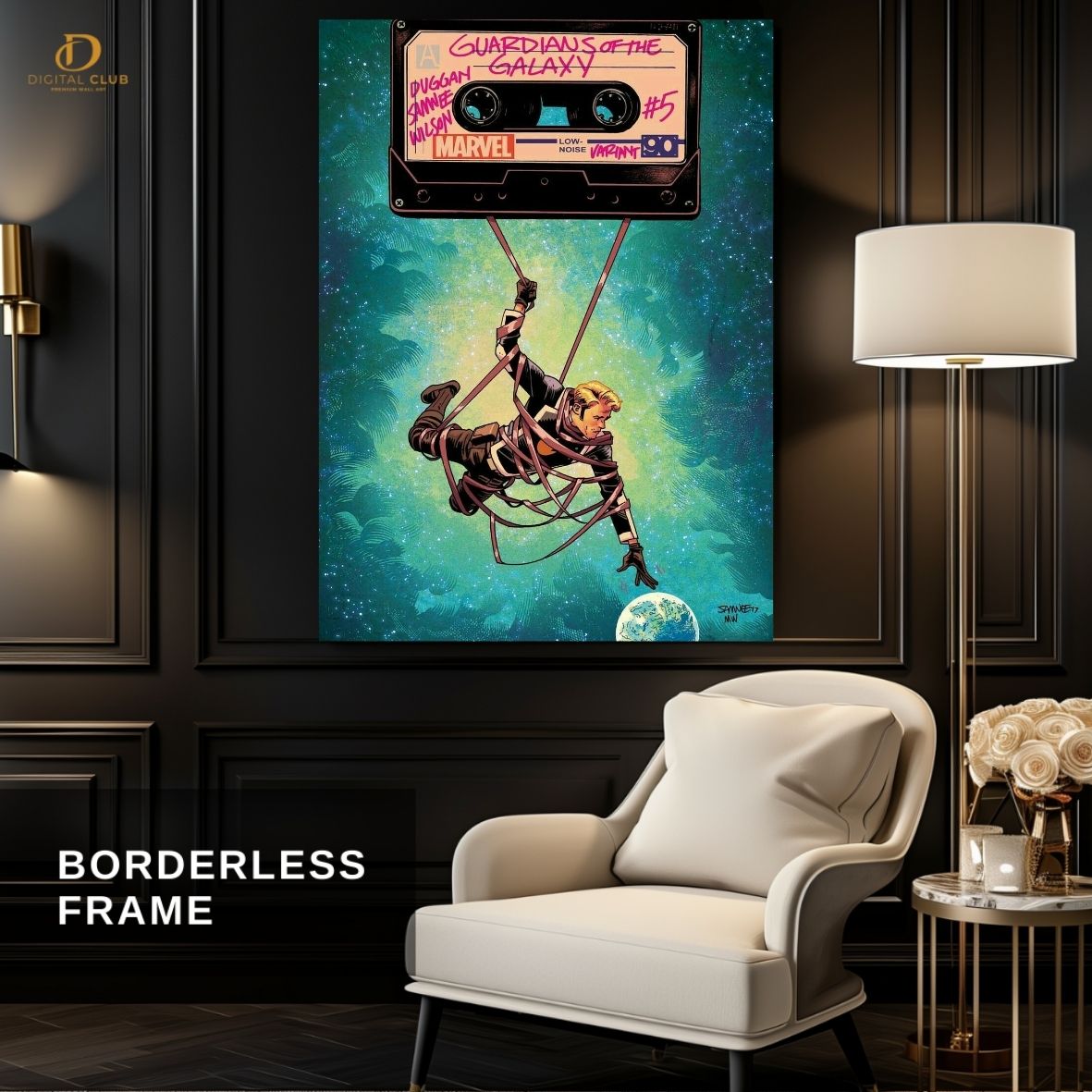 Guardians of the Galaxy 4- Premium Wall Art - Art Digital Club