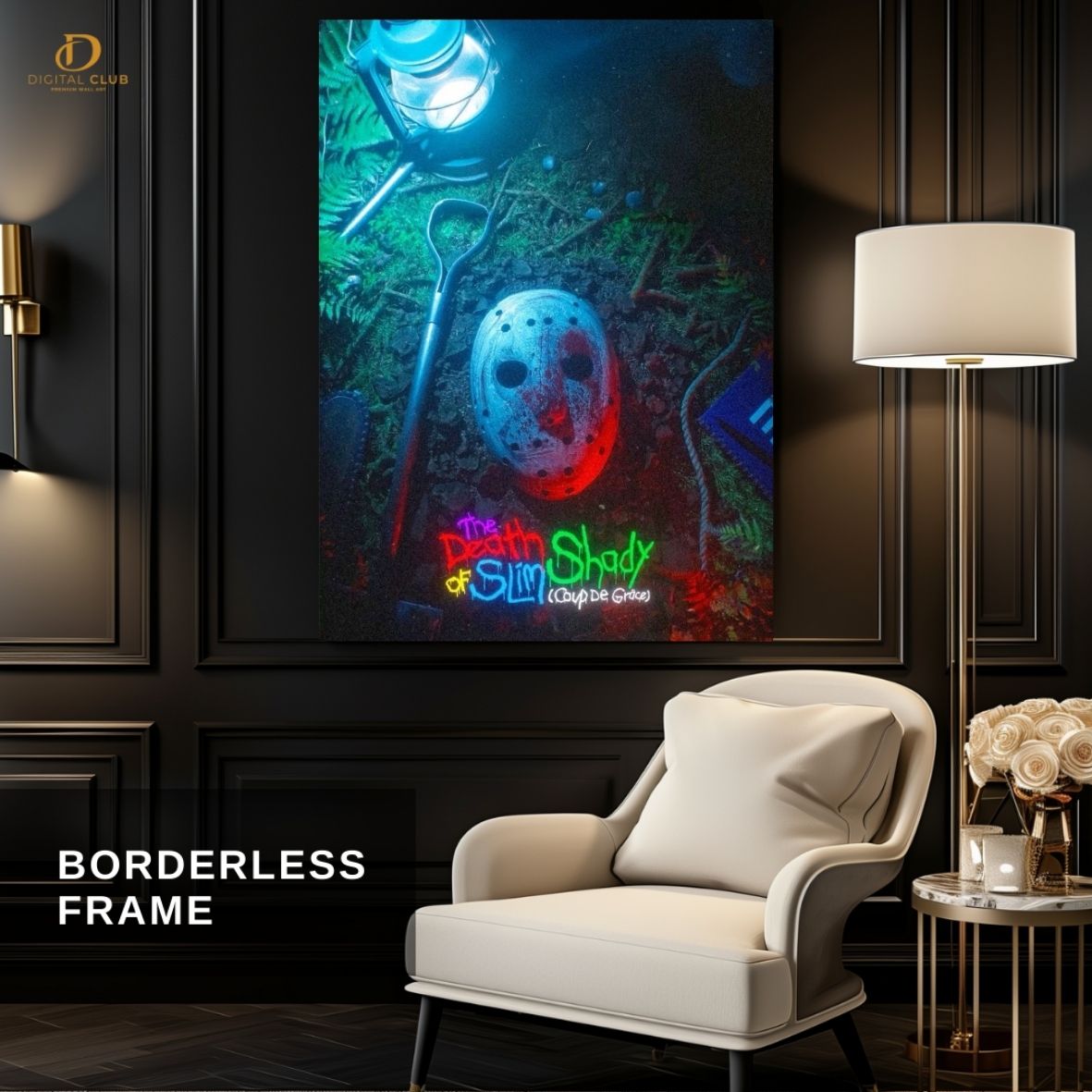 Eminem "The Death of Slim Shady" - Music Artist- Premium Wall Art