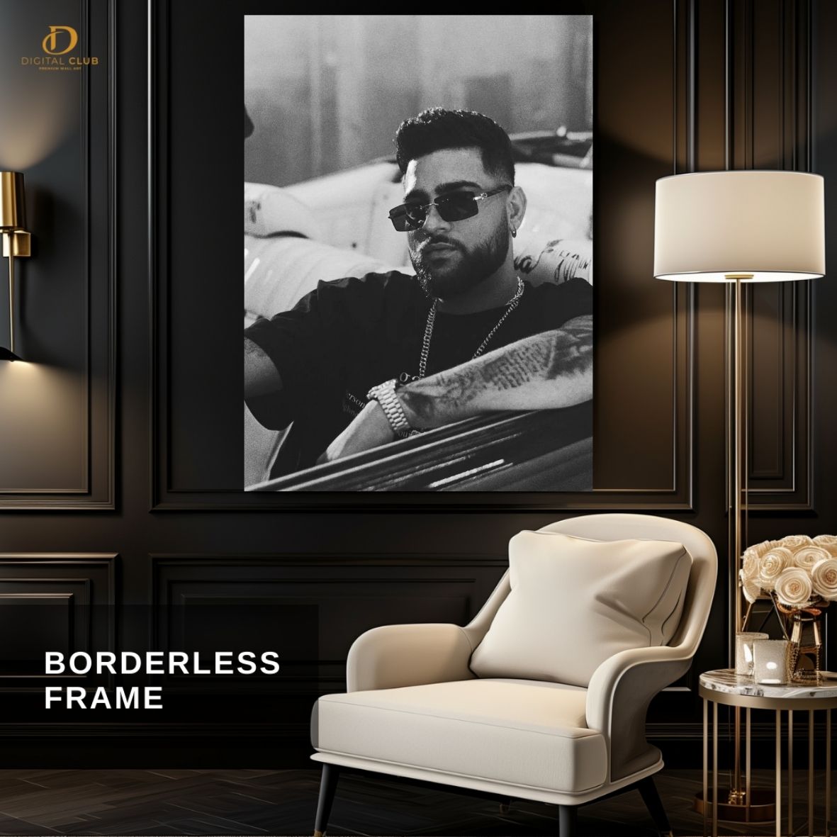 Karan Aujla- Music- Premium Wall Art - Art Digital Club