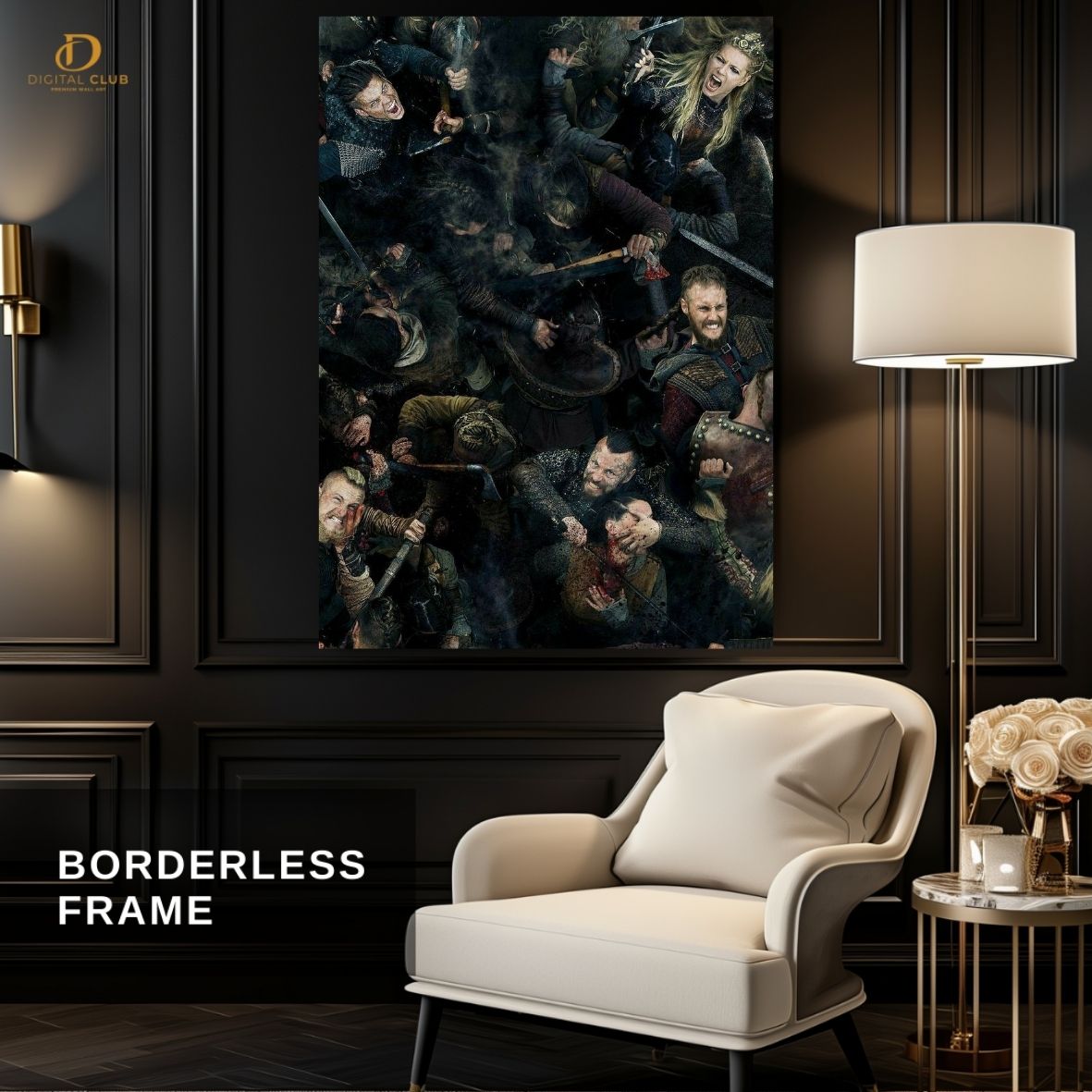 VIKINGS - TV SERIES - Premium Wall Art