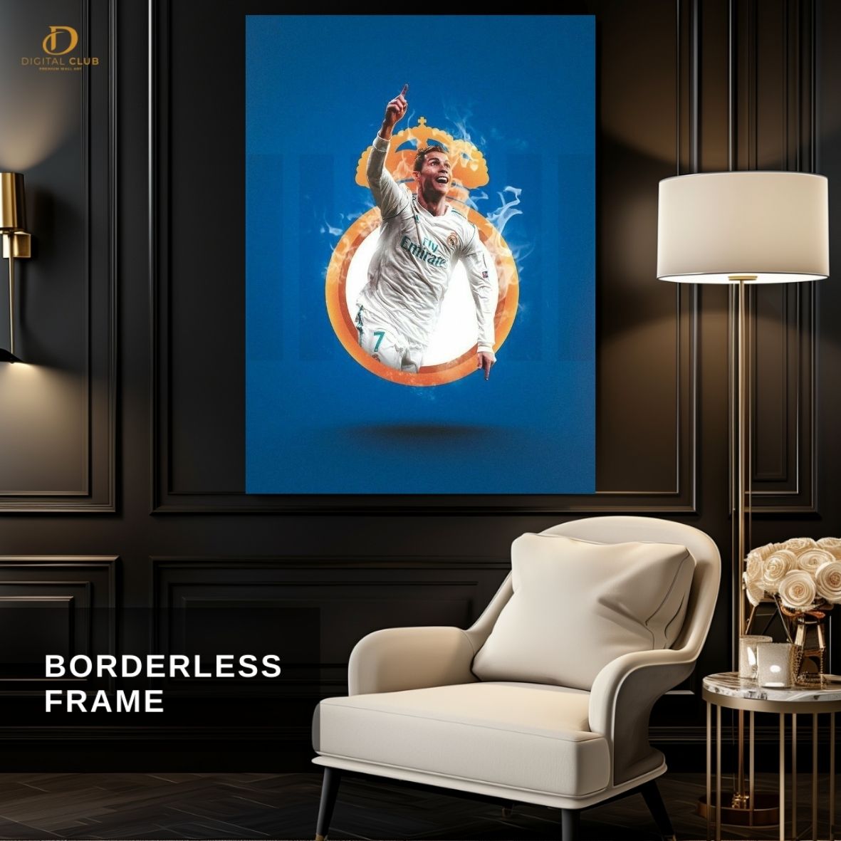 Ronaldo Artwork 2- Football -Premium Wall Art