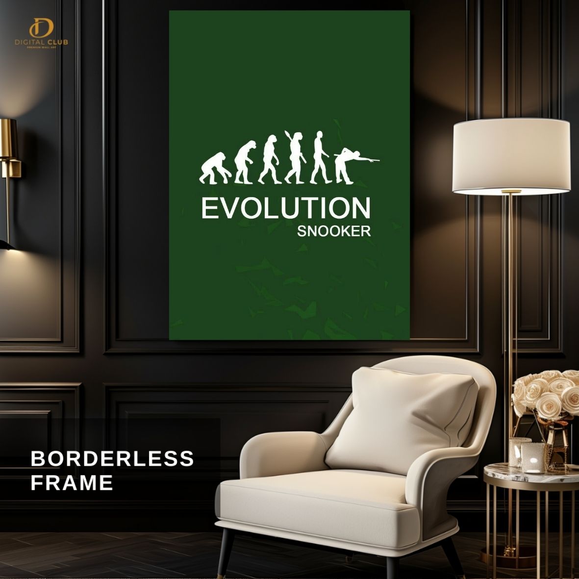 Snooker Evolution -Premium Wall Art
