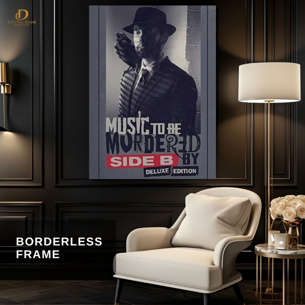 Eminem Graphic 7- Music Artist- Premium Wall Art