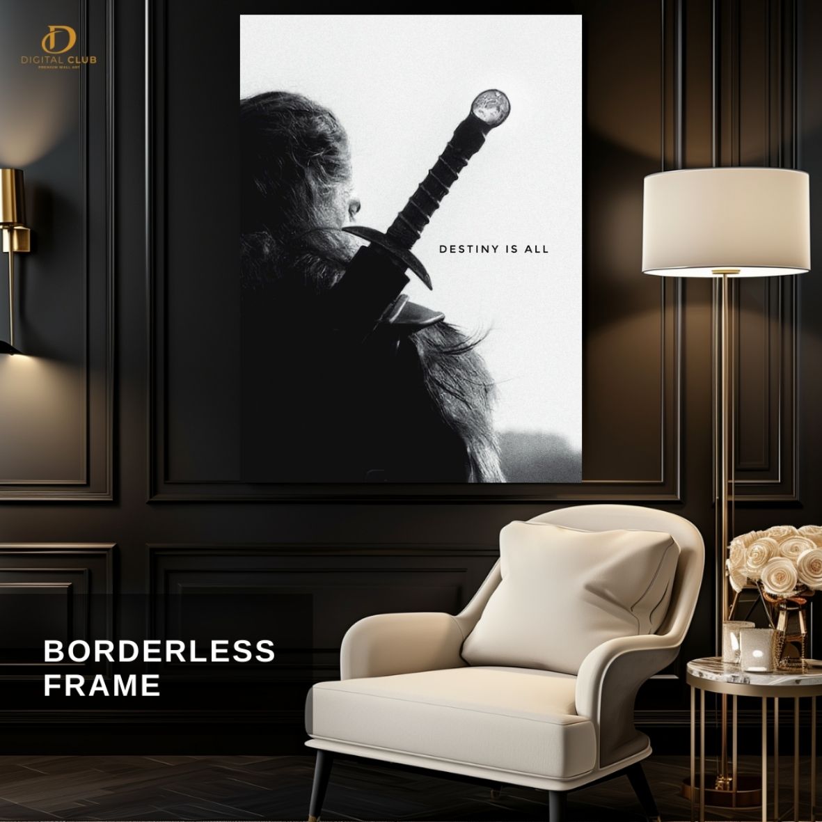 Witcher Quote -Series - Premium Wall Art - Art Digital Club