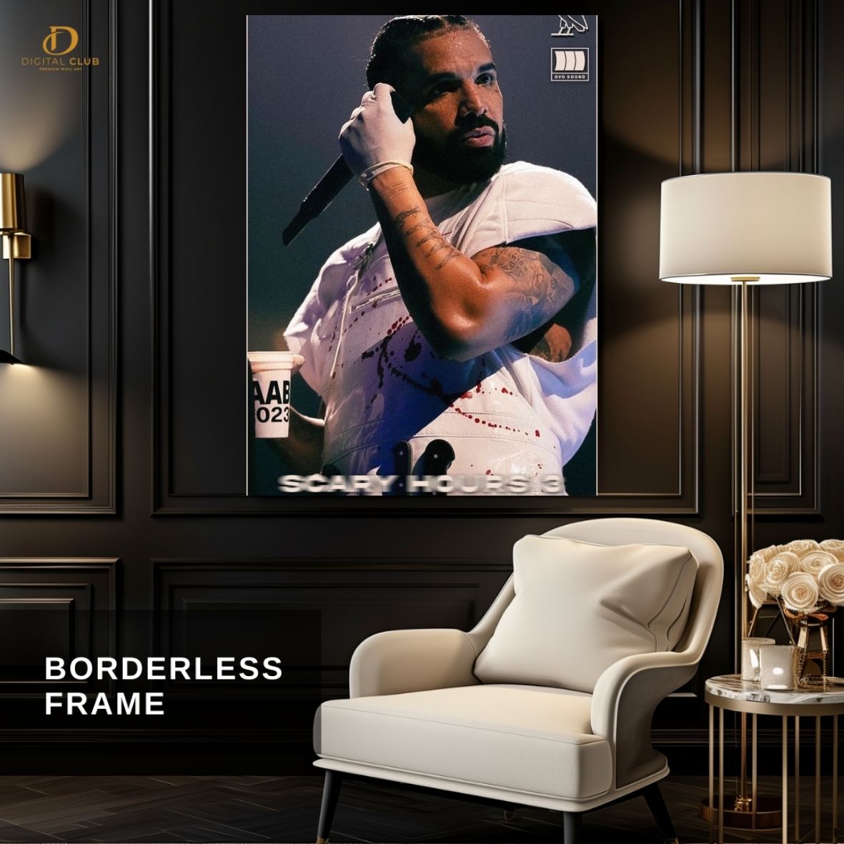 Drake Graham - Music- Premium Wall Art