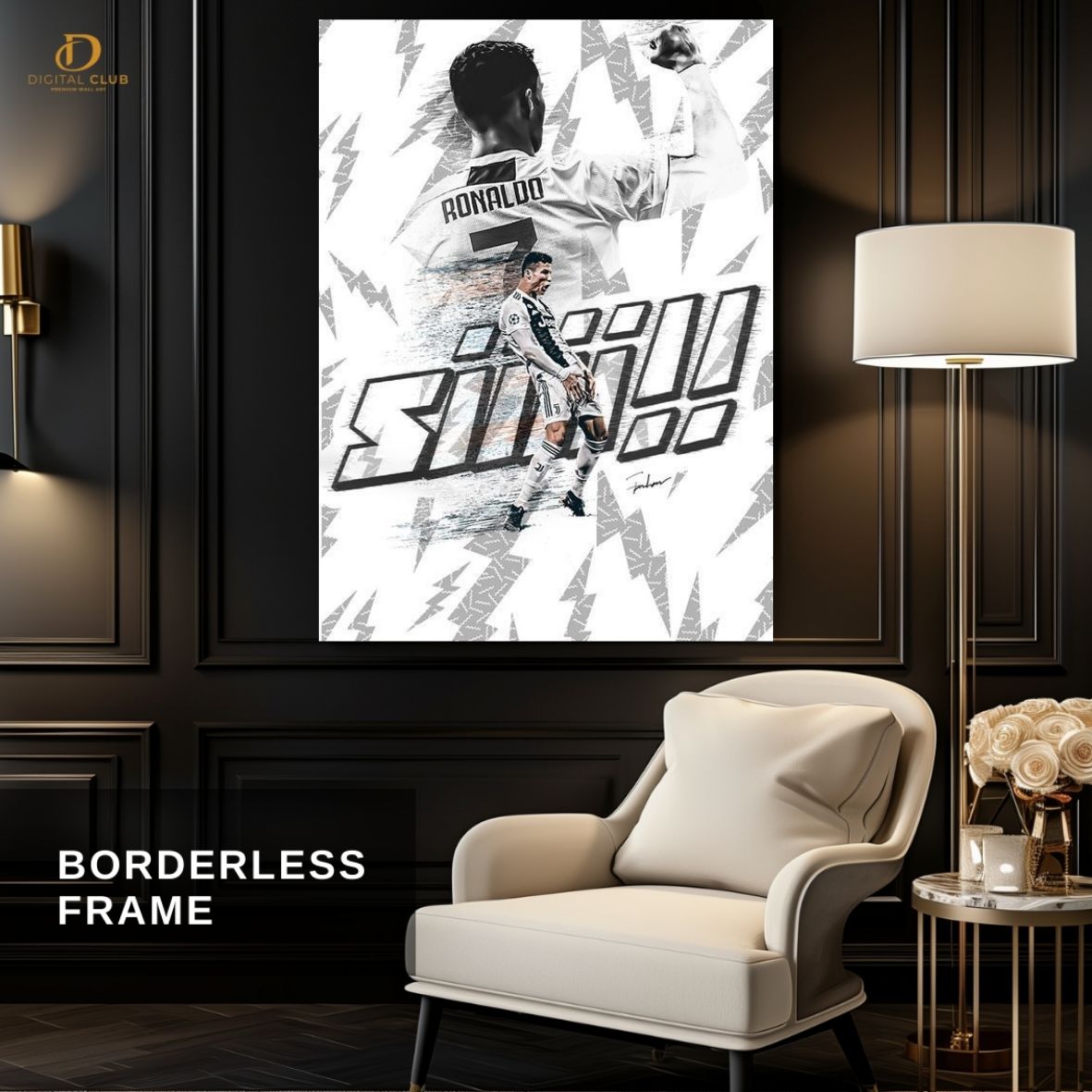 Ronaldo SUIII - Football -Premium Wall Art