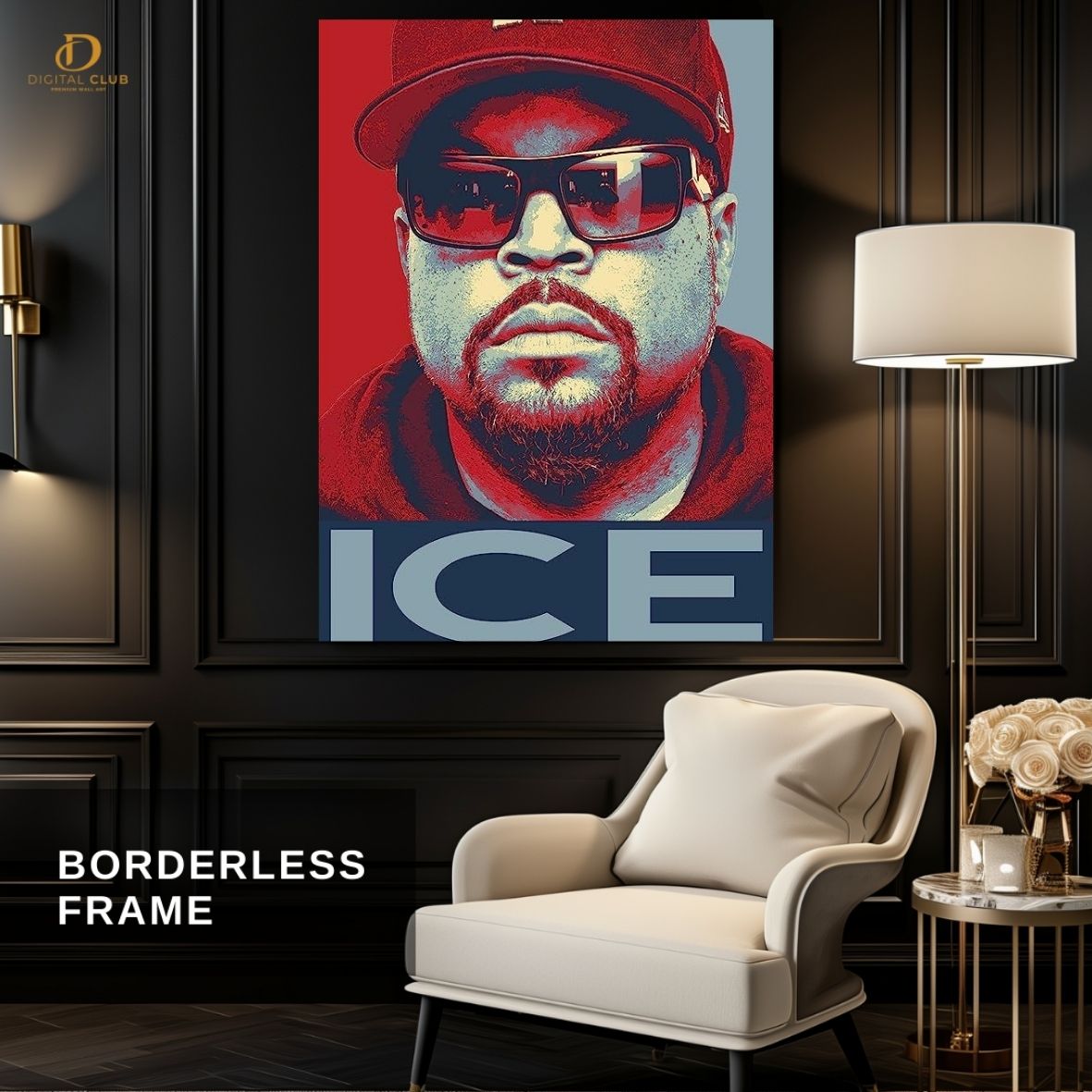Ice Cube - Music Artist - Premium Wall Art