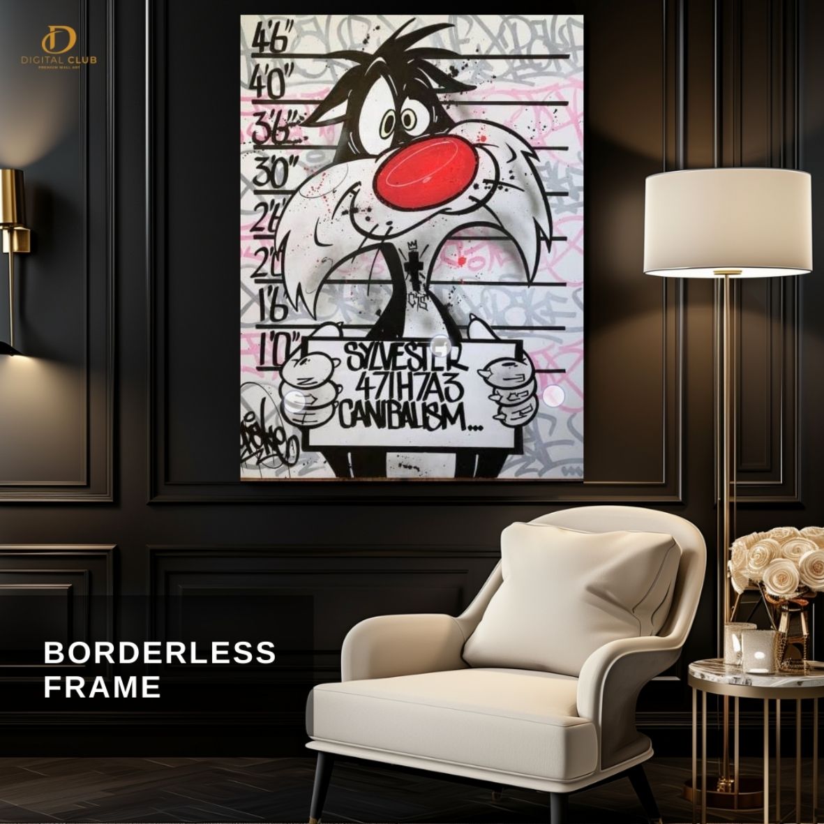 Sylvester the Cat- Trendy - Premium Wall Art