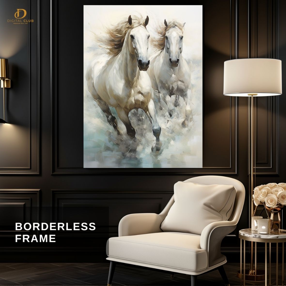Horse Artwork 8- Animal-Premium Wall Art