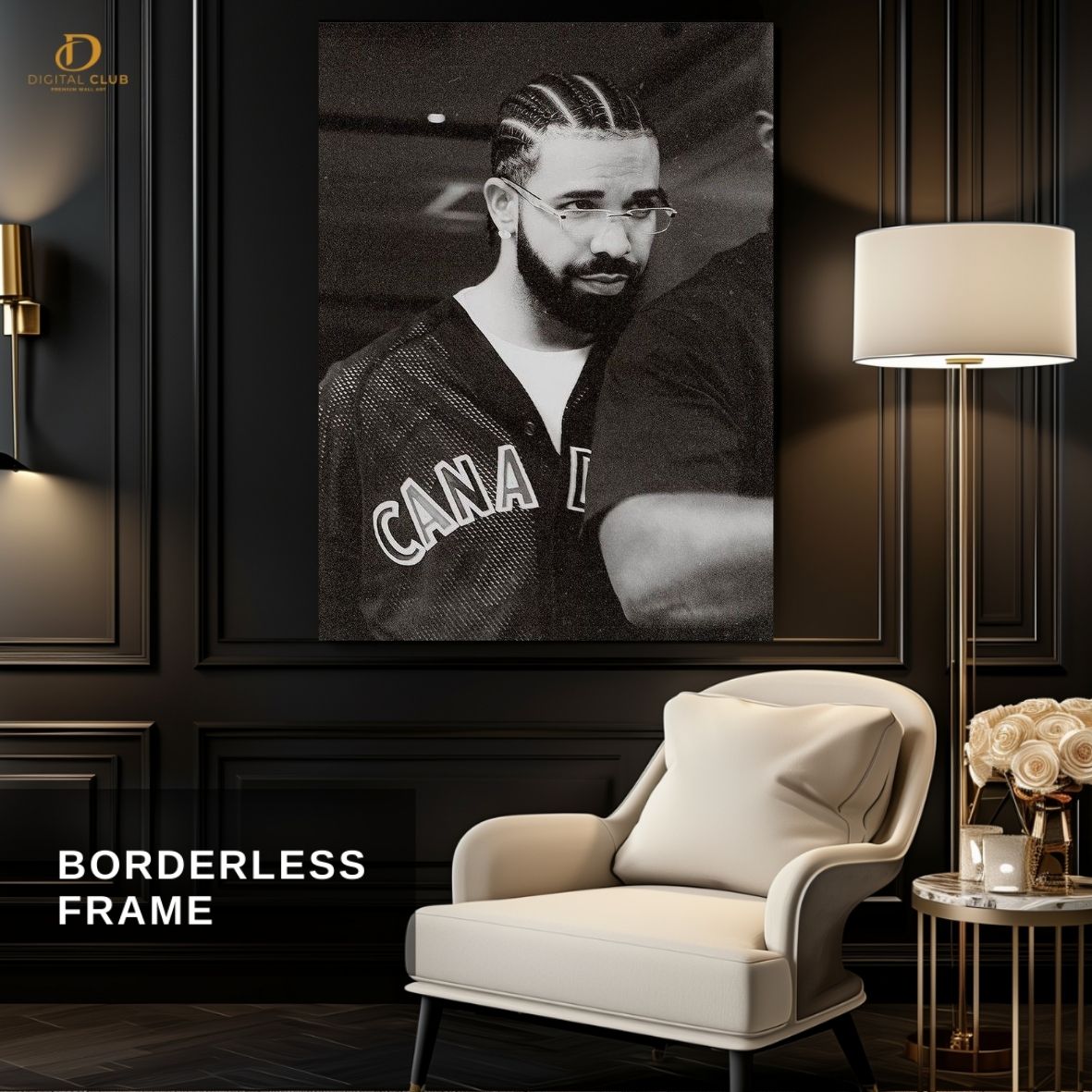 Drake Graham - Music Artist - Premium Wall Art