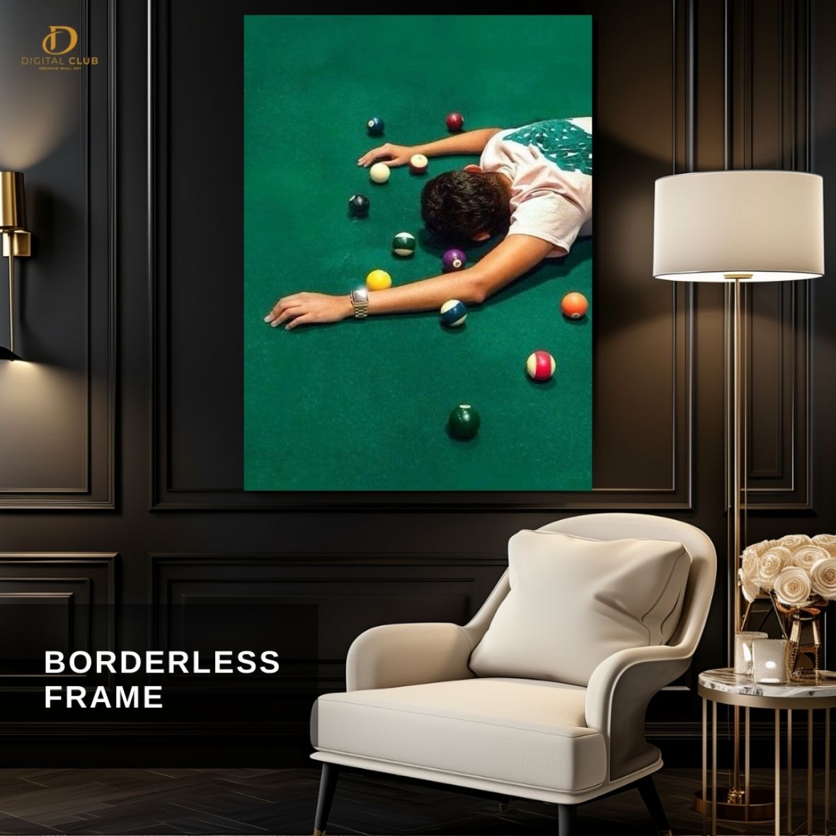 Billiards Mood- Snooker -Premium Wall Art