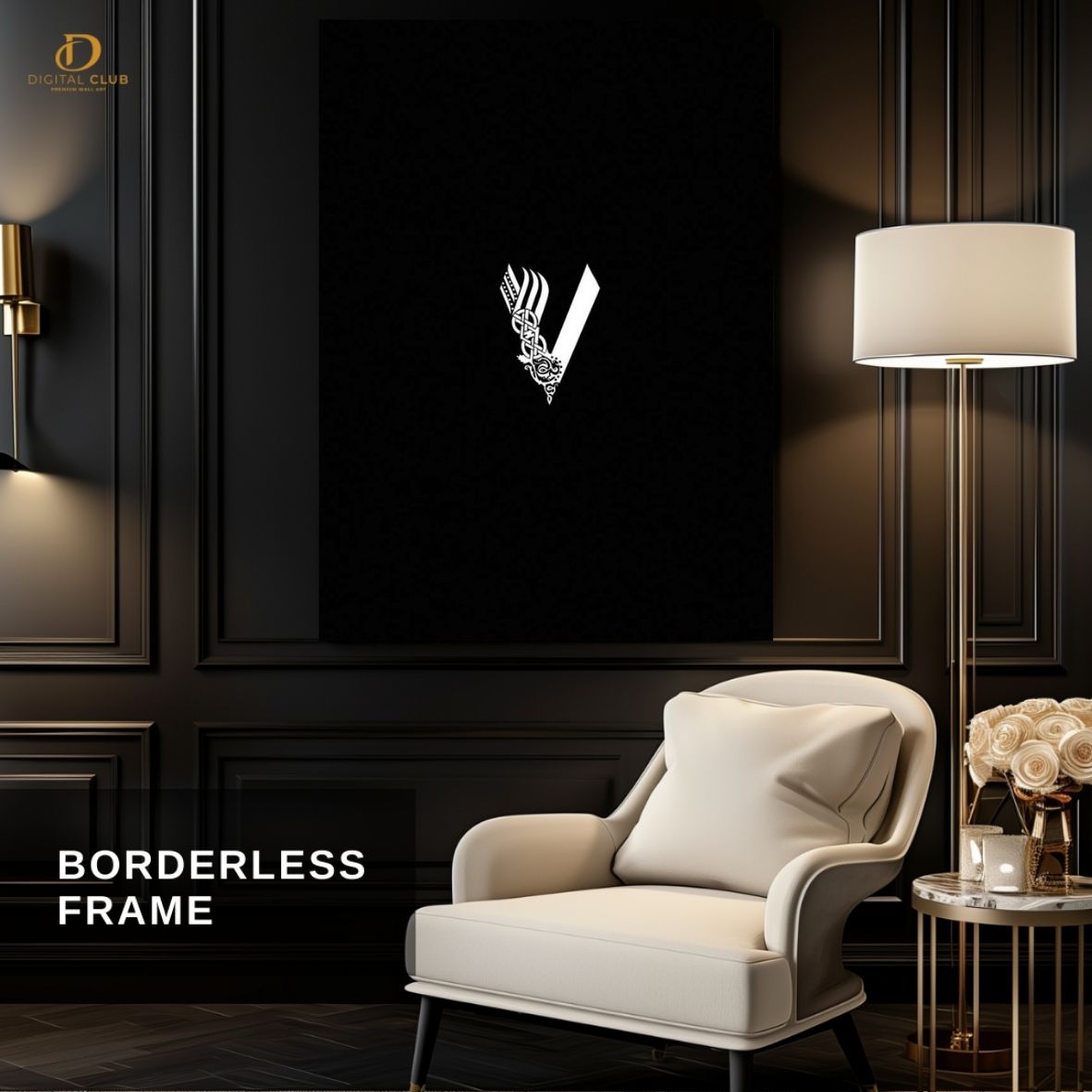 Vikings Logo- Movie- Premium Wall Art