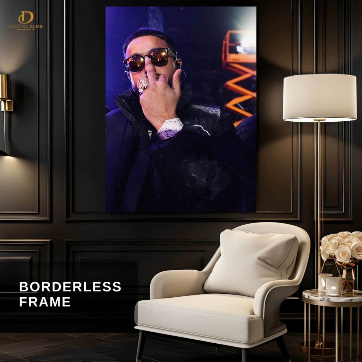 Bad Habits -Music Artist- Premium Wall Art