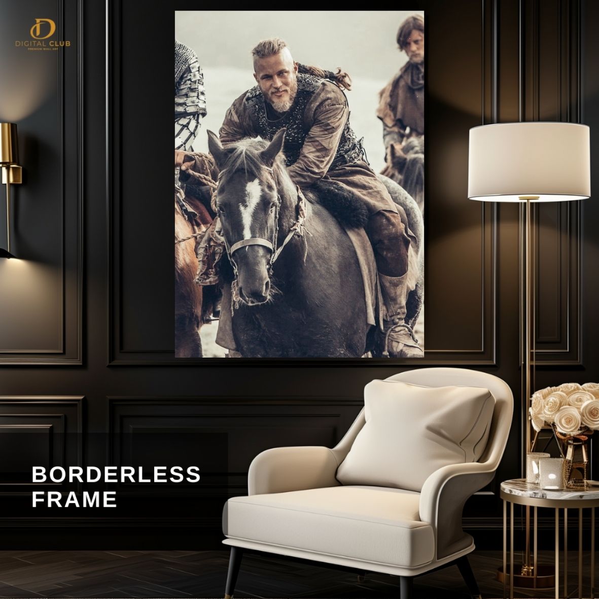 Ragnar Vikings - Tv Series - Premium Wall Art