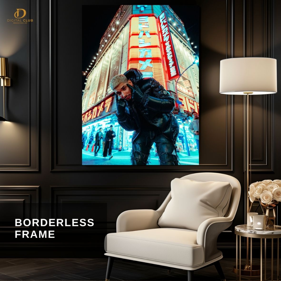 KRISNA - Music- Premium Wall Art - Art Digital Club