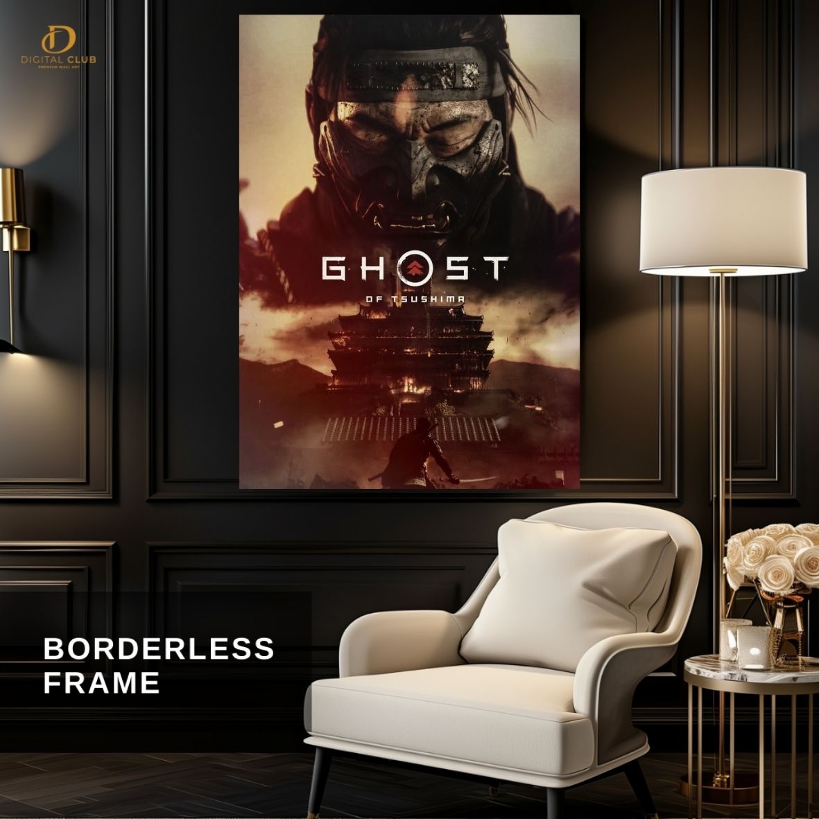 Ghost of Tsushima -Gaming- Premium Wall Art - Art Digital Club