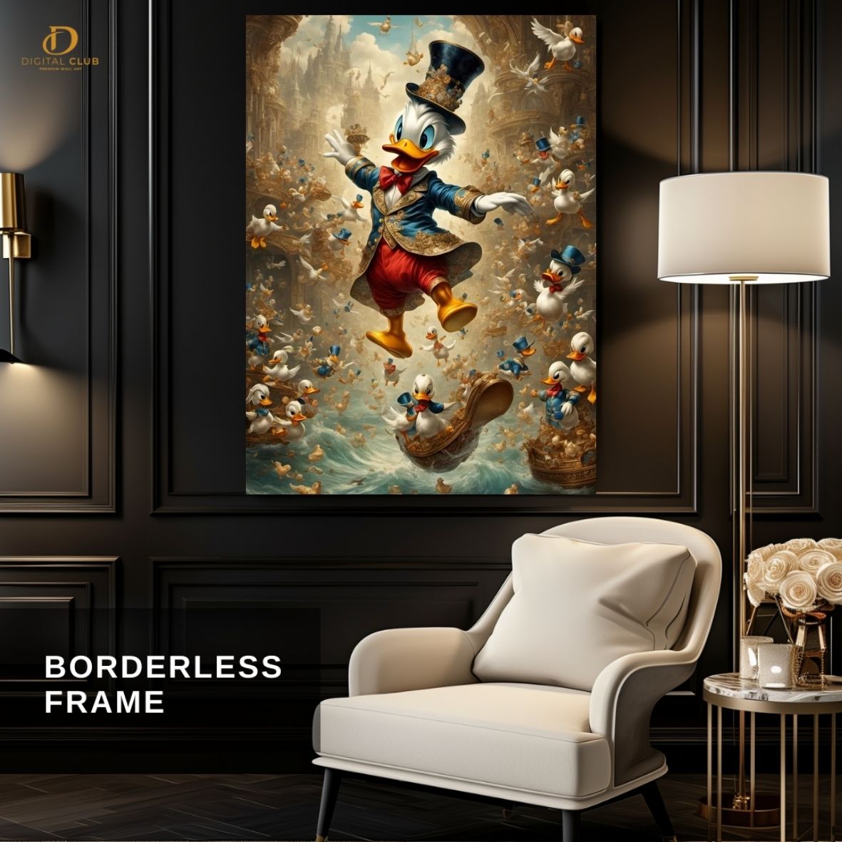 Duck Graphic -Gaming- Premium Wall Art - Art Digital Club