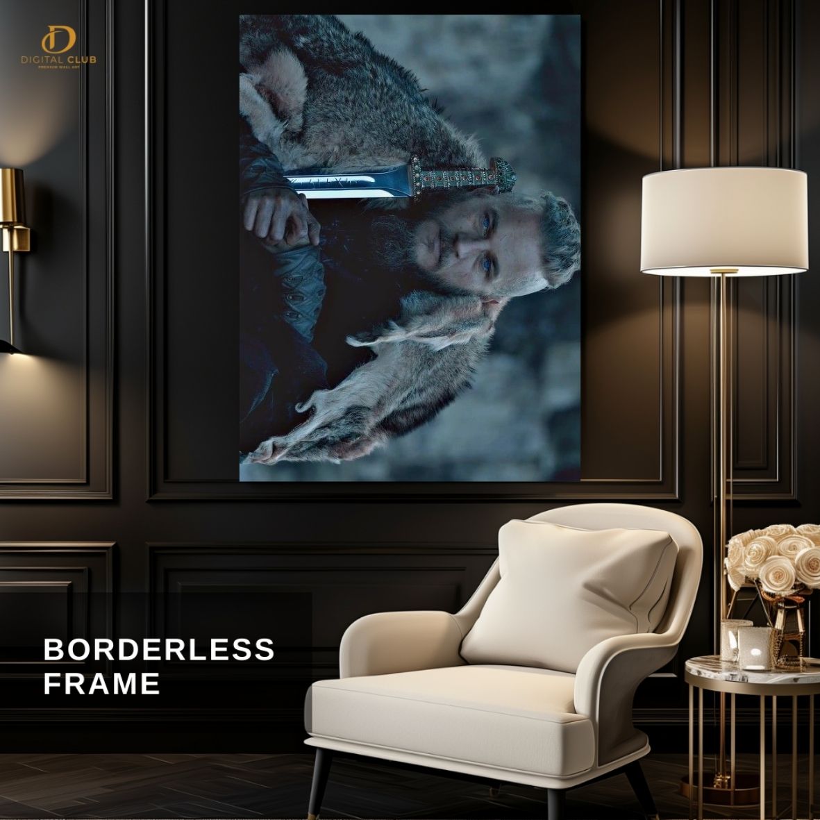 Goat Ragnar Vikings 2 - Movie - Premium Wall Art