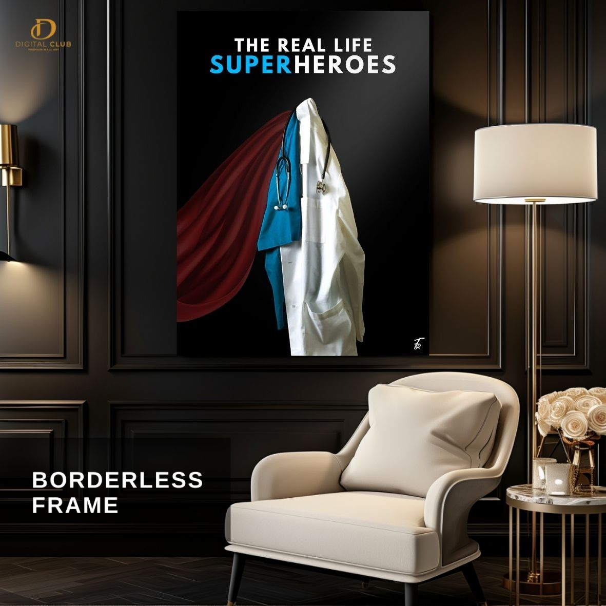 Doctor Artwork Quote -Office- Premium Wall Art