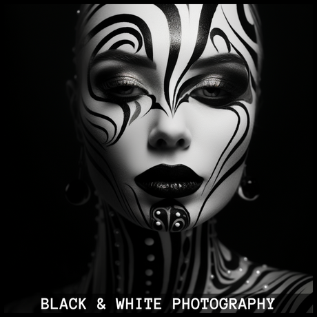 Black and white wall art 