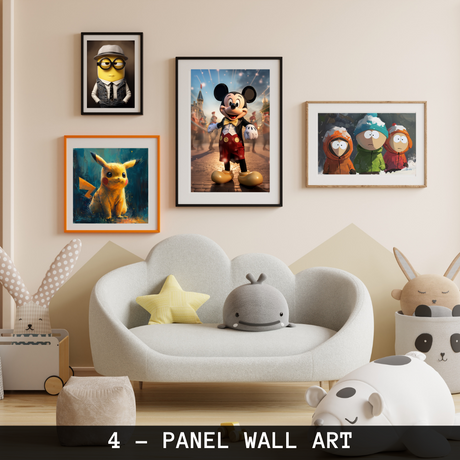 4 - PANEL WALL ART