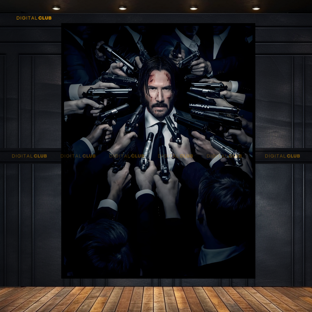 John Wick Premium Wall Art