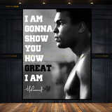 Muhammad ALI Quote Premium Wall Art