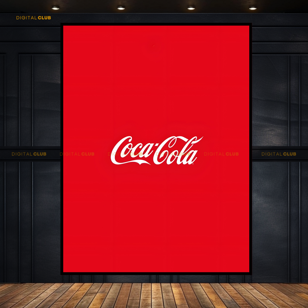 Coca Cola - Artwork - Premium Wall Art