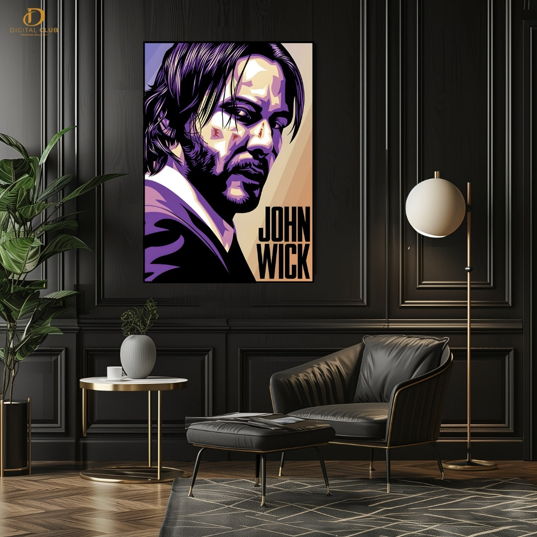 John Wick - Movies & TV Shows - Premium Wall Art