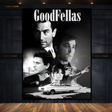 GoodFellas Movie B&W Premium Wall Art