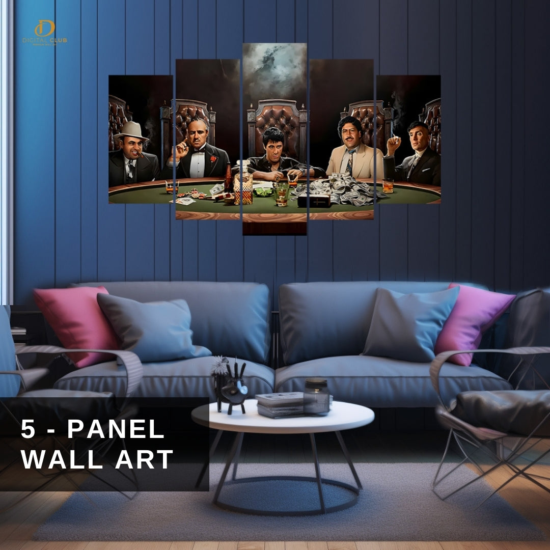 Mix Gangsters 1 - Movies - 5 Panel Wall Art