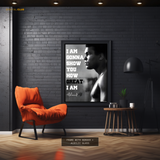 Muhammad ALI Quote Premium Wall Art