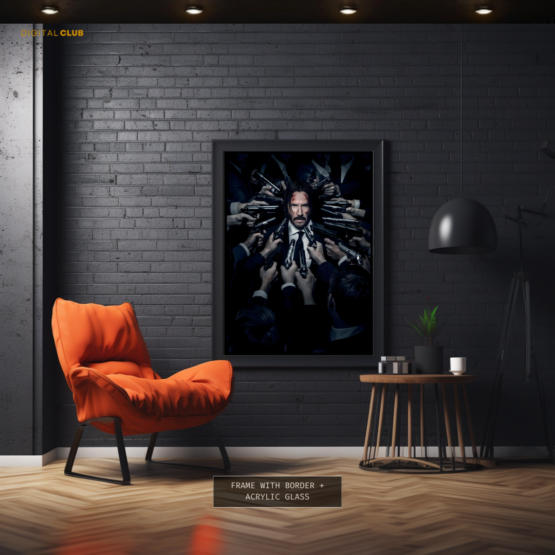 John Wick Premium Wall Art