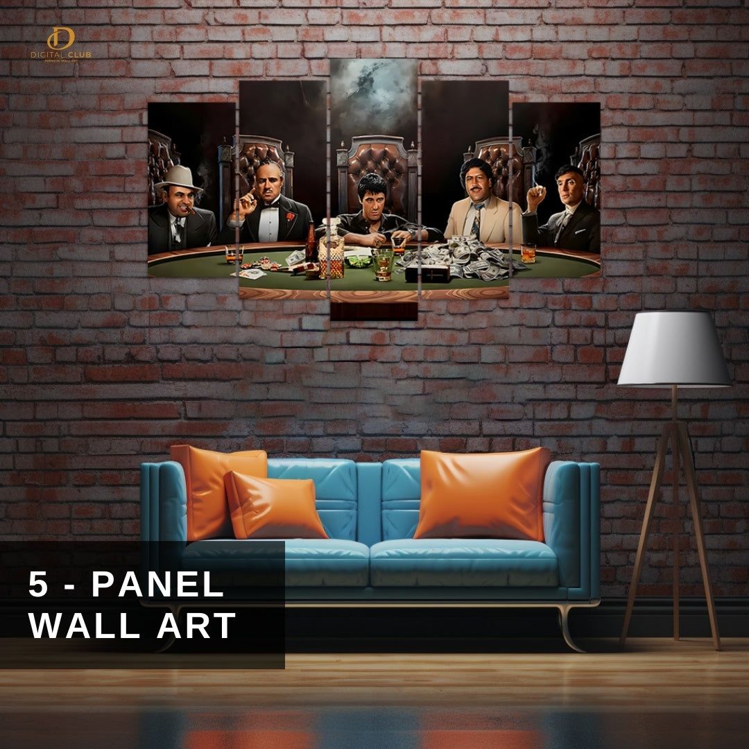 Mix Gangsters 1 - Movies - 5 Panel Wall Art