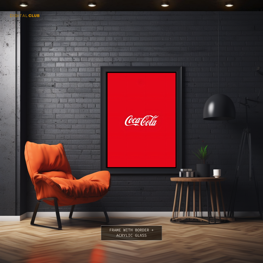 Coca Cola - Artwork - Premium Wall Art