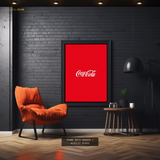 Coca Cola - Artwork - Premium Wall Art