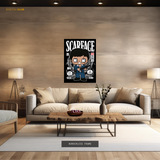 Scarface Pop Art Premium Wall Art