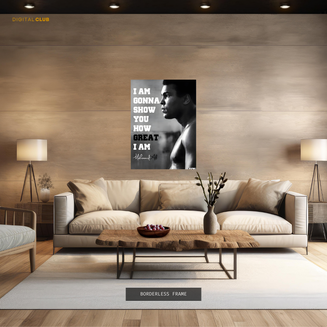 Muhammad ALI Quote Premium Wall Art