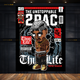 Tupac Pop Art Premium Wall Art