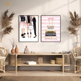 Fashion & Style Luxury Brands - 2 Panel Wall Art