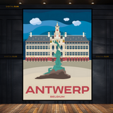 Antwerp Belgium - Travel & Places - Premium Wall Art