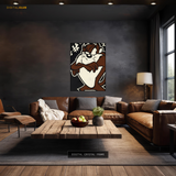 Taz Mania Looney Tunes Premium Wall Art