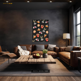 Looney Tunes Pattern - Artwork - Premium Wall Art